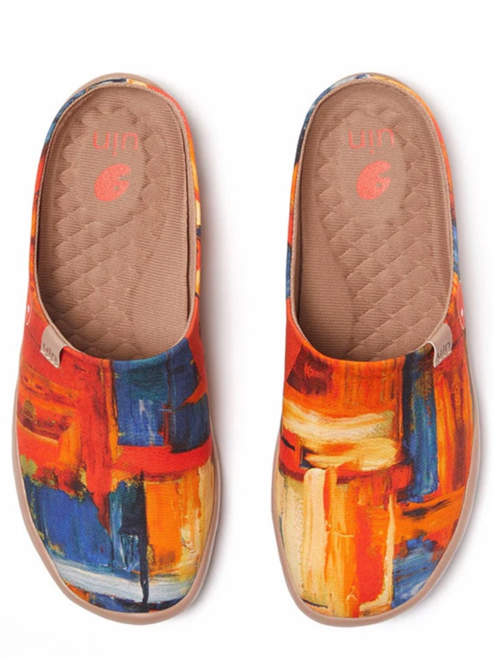 UIN Slip On Shoes Canvas Women’s Size 7 Comfortable Color Zone Malaga Slippers